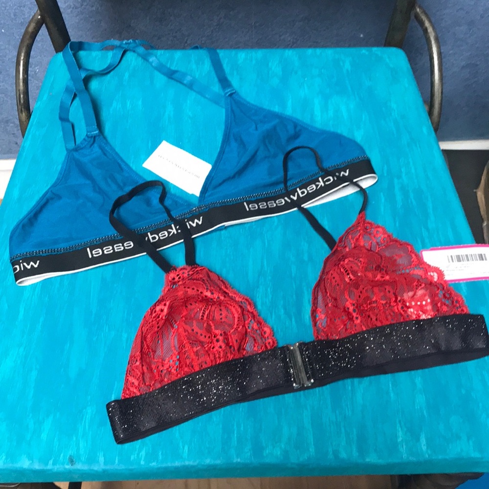 2 Wicked Weasel Bralettes
